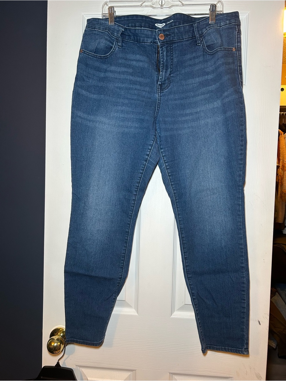 Old Navy Women's Dark Blue Skinny Jeans